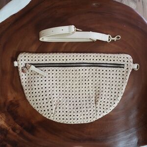 Clare V. Grande Fanny in Cream Rattan